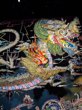 京都市美術館開館90周年記念展「村上隆 もののけ 京都」に投稿された画像（2024/8/10）