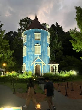 ムーミンバレーパークに投稿された画像（2024/8/10）