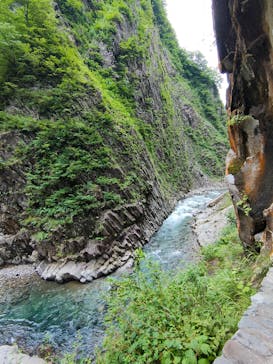 清津峡渓谷トンネルに投稿された画像（2024/8/10）