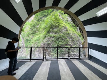 清津峡渓谷トンネルに投稿された画像（2024/8/11）