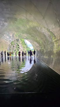 清津峡渓谷トンネルに投稿された画像（2024/8/11）