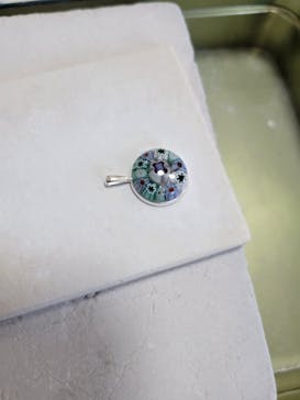 ガラスと銀粘土　モルトフェリーチェに投稿された画像（2024/8/11）