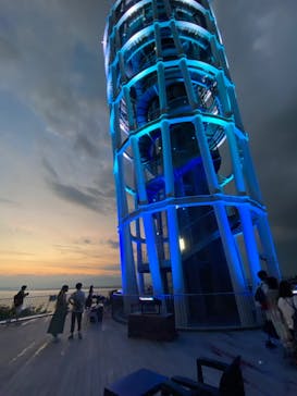 江の島シーキャンドルに投稿された画像（2024/8/11）