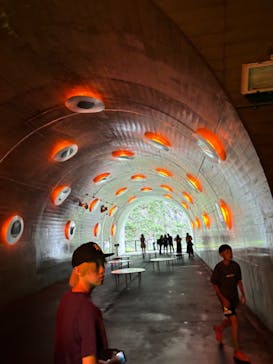 清津峡渓谷トンネルに投稿された画像（2024/8/12）