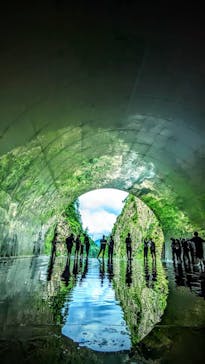 清津峡渓谷トンネルに投稿された画像（2024/8/12）