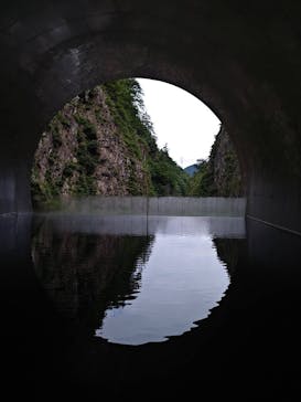 清津峡渓谷トンネルに投稿された画像（2024/8/13）