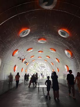 清津峡渓谷トンネルに投稿された画像（2024/8/13）