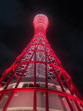 神戸ポートタワーに投稿された画像（2024/8/13）