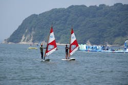 逗子ウインドサーフスクールに投稿された画像（2024/8/13）