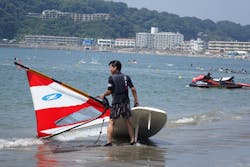 逗子ウインドサーフスクールに投稿された画像（2024/8/13）