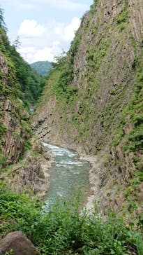 清津峡渓谷トンネルに投稿された画像（2024/8/15）