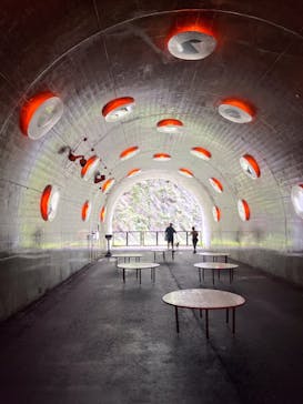 清津峡渓谷トンネルに投稿された画像（2024/8/15）