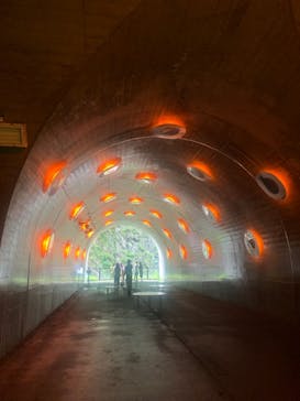 清津峡渓谷トンネルに投稿された画像（2024/8/16）