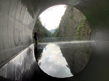 清津峡渓谷トンネルに投稿された画像（2024/8/16）