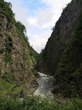 清津峡渓谷トンネルに投稿された画像（2024/8/16）
