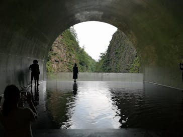 清津峡渓谷トンネルに投稿された画像（2024/8/16）