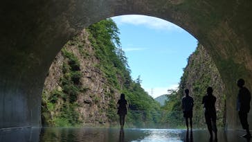 清津峡渓谷トンネルに投稿された画像（2024/8/18）