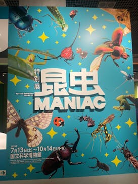 特別展「昆虫 MANIAC」（国立科学博物館）に投稿された画像（2024/8/18）