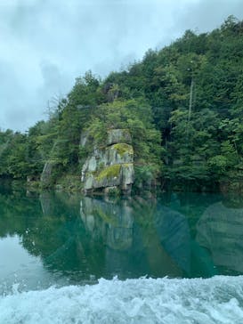 恵那峡遊覧船に投稿された画像（2024/8/20）