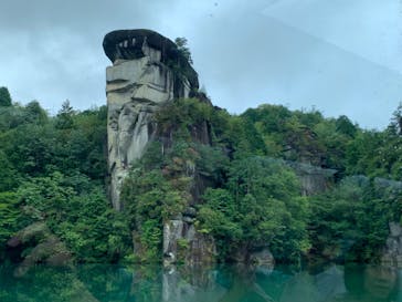 恵那峡遊覧船に投稿された画像（2024/8/20）