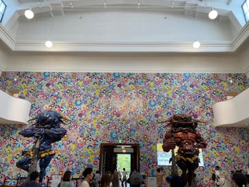 京都市美術館開館90周年記念展「村上隆 もののけ 京都」に投稿された画像（2024/8/22）