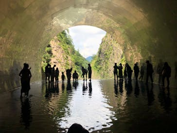 清津峡渓谷トンネルに投稿された画像（2024/8/24）