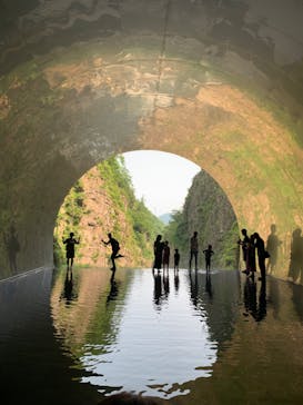清津峡渓谷トンネルに投稿された画像（2024/8/25）