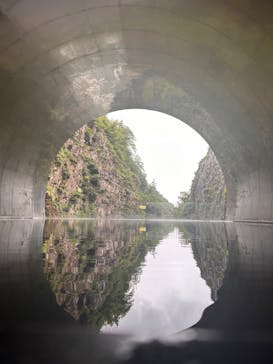 清津峡渓谷トンネルに投稿された画像（2024/8/25）