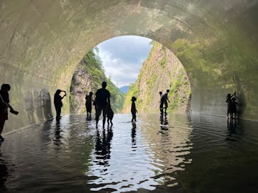 清津峡渓谷トンネルに投稿された画像（2024/8/25）