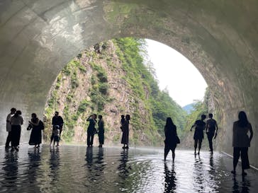 清津峡渓谷トンネルに投稿された画像（2024/8/25）