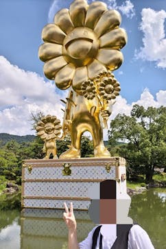 京都市美術館開館90周年記念展「村上隆 もののけ 京都」に投稿された画像（2024/8/25）