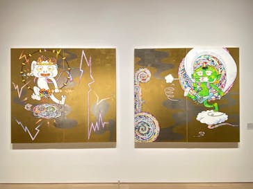 京都市美術館開館90周年記念展「村上隆 もののけ 京都」に投稿された画像（2024/8/31）