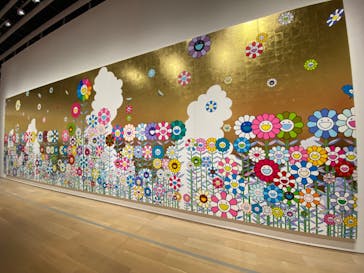 京都市美術館開館90周年記念展「村上隆 もののけ 京都」に投稿された画像（2024/8/31）