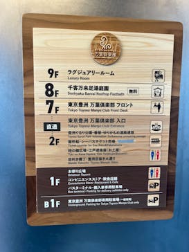 東京豊洲 万葉倶楽部に投稿された画像（2024/8/31）