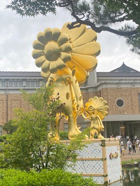 京都市美術館開館90周年記念展「村上隆 もののけ 京都」に投稿された画像（2024/8/31）