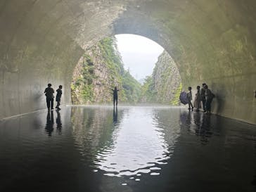 清津峡渓谷トンネルに投稿された画像（2024/8/31）