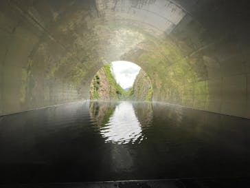 清津峡渓谷トンネルに投稿された画像（2024/8/31）