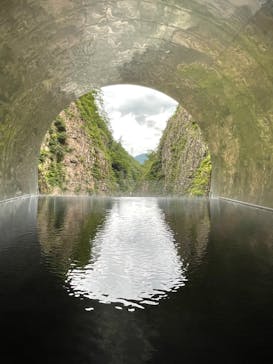 清津峡渓谷トンネルに投稿された画像（2024/8/31）