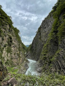 清津峡渓谷トンネルに投稿された画像（2024/8/31）