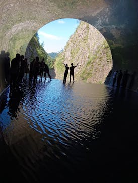 清津峡渓谷トンネルに投稿された画像（2024/9/2）