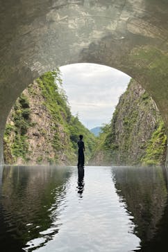 清津峡渓谷トンネルに投稿された画像（2024/9/3）