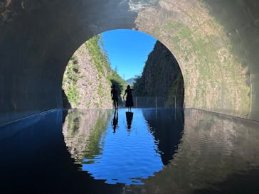 清津峡渓谷トンネルに投稿された画像（2024/9/3）