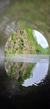 清津峡渓谷トンネルに投稿された画像（2024/9/6）