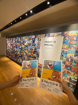 誕⽣85周年記念 トムとジェリー展 君が笑うと、僕も笑っちゃうに投稿された画像（2024/9/6）