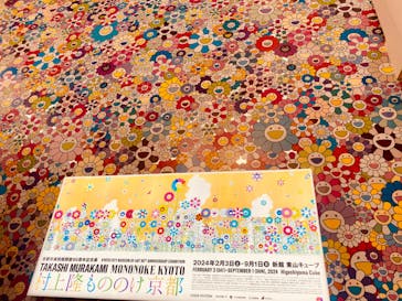 京都市美術館開館90周年記念展「村上隆 もののけ 京都」に投稿された画像（2024/9/8）