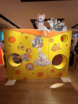 誕⽣85周年記念 トムとジェリー展 君が笑うと、僕も笑っちゃうに投稿された画像（2024/9/10）