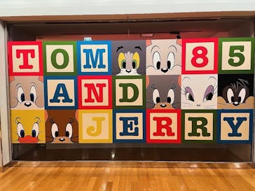 誕⽣85周年記念 トムとジェリー展 君が笑うと、僕も笑っちゃうに投稿された画像（2024/9/12）