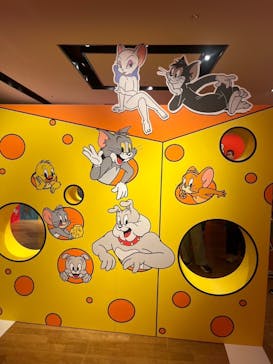 誕⽣85周年記念 トムとジェリー展 君が笑うと、僕も笑っちゃうに投稿された画像（2024/9/12）