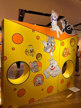 誕⽣85周年記念 トムとジェリー展 君が笑うと、僕も笑っちゃうに投稿された画像（2024/9/13）