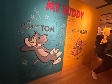 誕⽣85周年記念 トムとジェリー展 君が笑うと、僕も笑っちゃうに投稿された画像（2024/9/14）